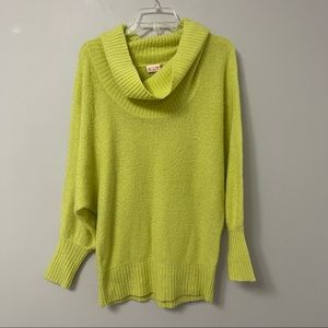 Alloy oversized dolman cowl neck sweater